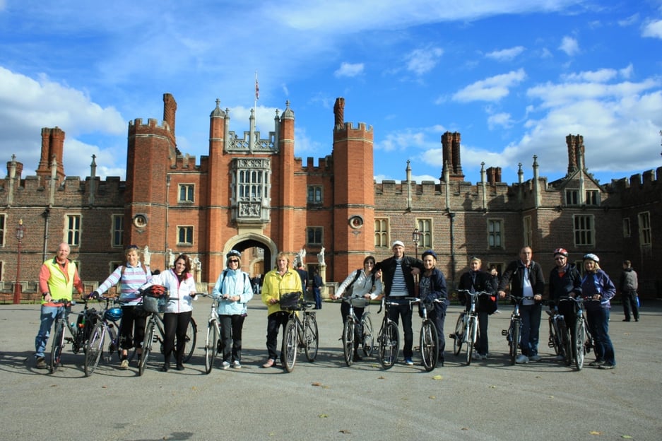 Fahrradtour zum Hampton Court &amp; Royal Park mit Picknick