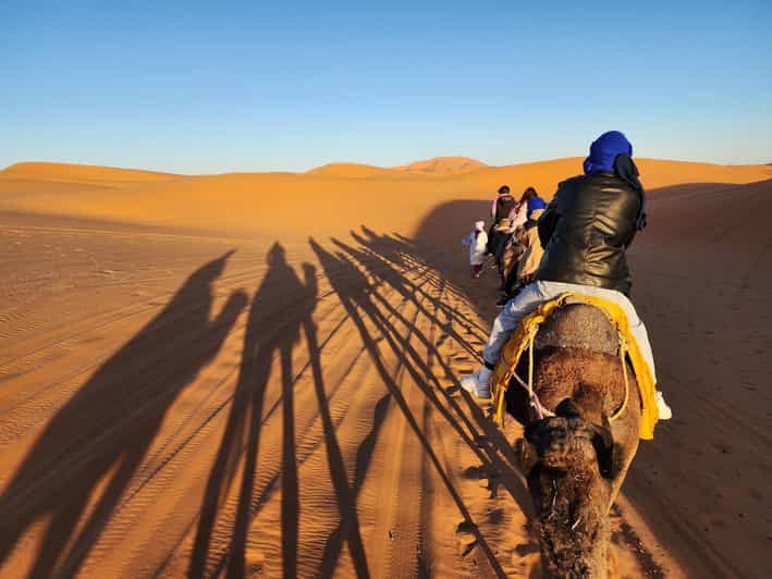 Aventure de 3 jours dans le désert : de Ouarzazate à Merzouga - dromadaire