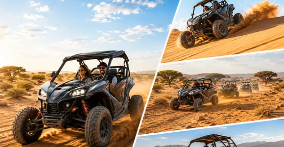Agadir: Desert Dunes Buggy Tour, Moroccan Tea & Pickup