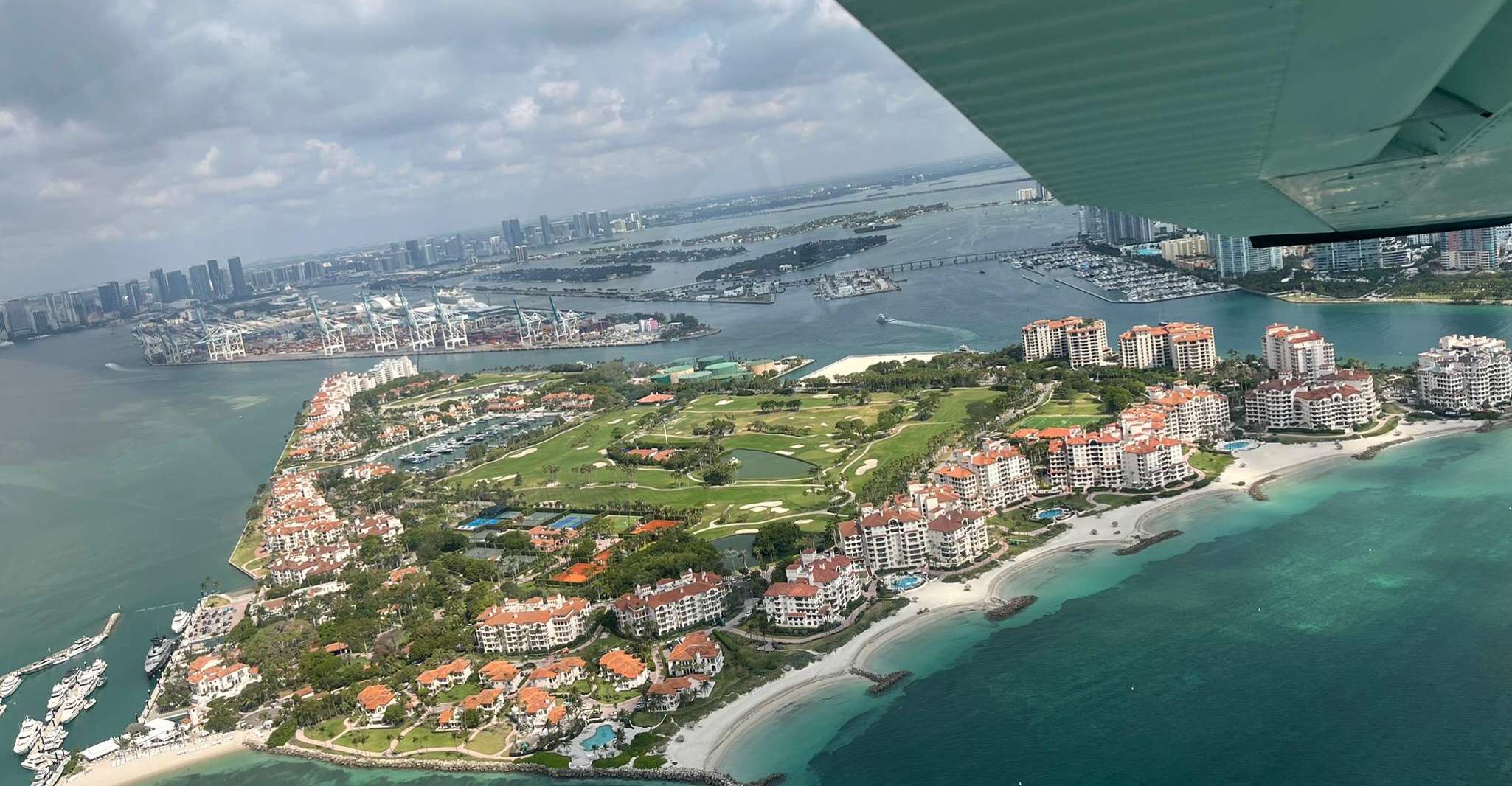 Miami Beach: South Beach Private Airplane Tour with Drinks photo 17