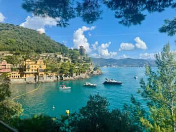 Fra Santa Margherita: Ebiketur langs den italienske rivieraen