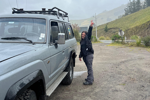 From Quito: Cotopaxi, Quilotoa & Baños One-Way Transfer