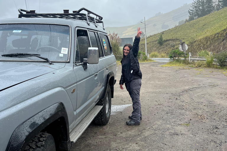 From Quito: Cotopaxi, Quilotoa & Baños One-Way Transfer