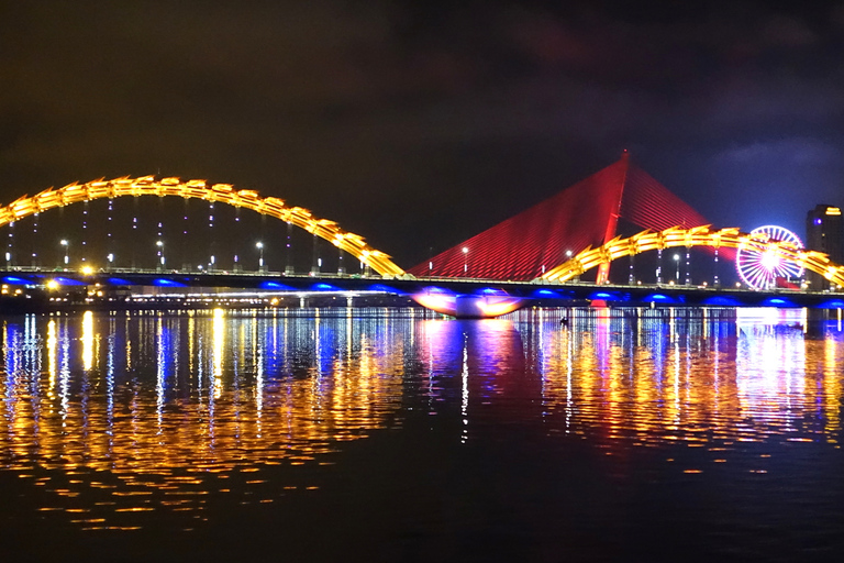 HoiAn:Dame Boeddha, Marmeren Bergen, DaNang bij Nacht &Cruise