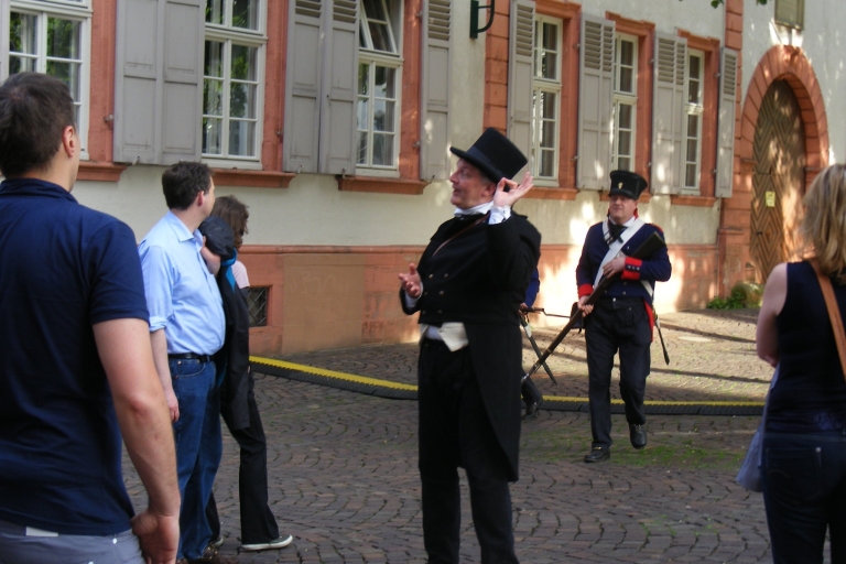 Heidelberg: visite du crime de 2 heures avec guide costuméVisite de groupe privé