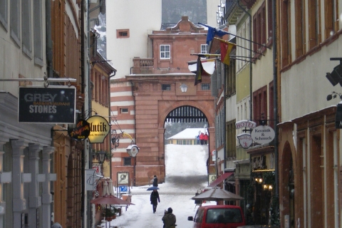 Heidelberg: 2-godzinna wycieczka kryminalna z przewodnikiem w kostiumachGrupa Prywatna Tour
