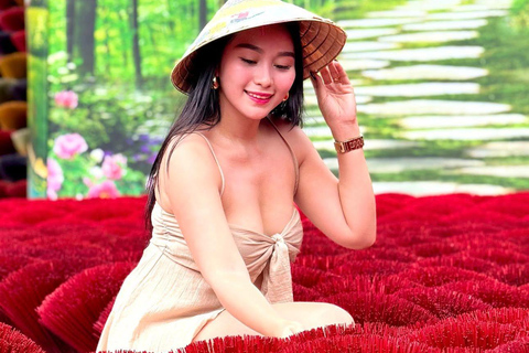 Hanoi: Incense Village & Hat or Shoe Factory, Perfume Pagoda Morning: Hanoi Hat Village and Incense Village - SMALL GROUP