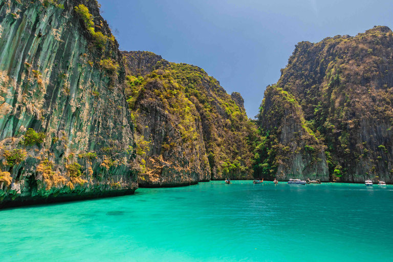 Phuket : Excursion d&#039;une journée aux îles Phi Phi et à l&#039;île de Khai