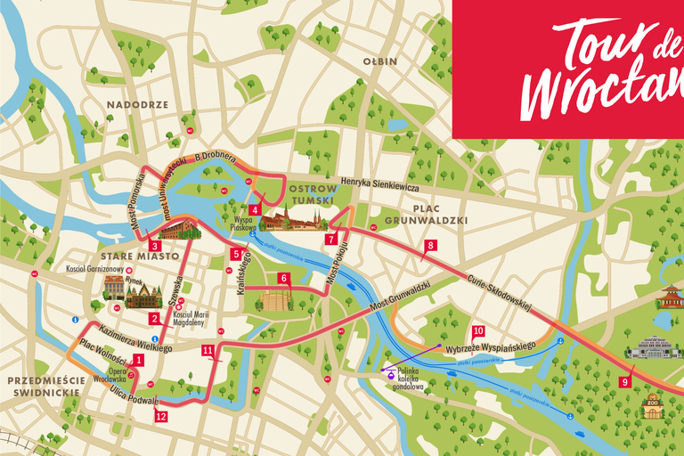 Tour de Wroclaw (Hop-on-hop-off-bustour)