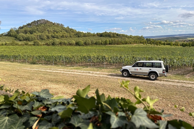 Tsjechische wijngaarden en wijnproeverij off-road tour vanuit Praag