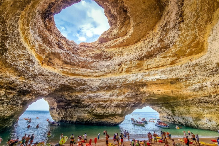 Au départ de Lisbonne : Algarve, grotte marine de Benagil et visite d&#039;une jounée à Lagos