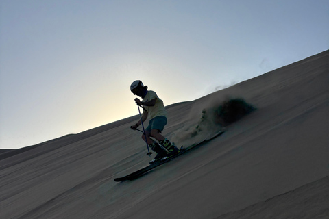 Huacachina: Private Ski & Sandboard Experience with Sunset Huacachina: Skiing & Sandboarding in the Desert