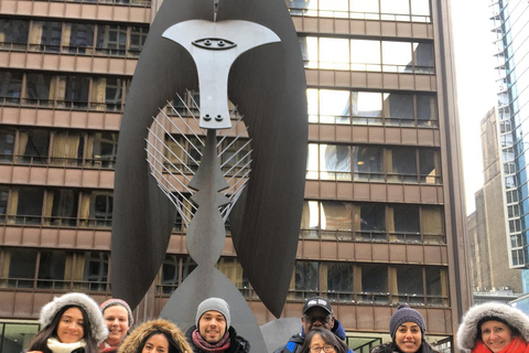 Chicago: Winter Loop Walking Tour (¡con paradas en el interior!)