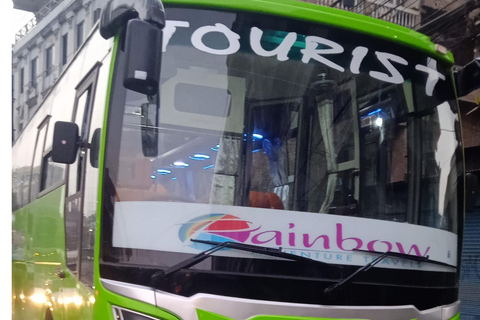 Billet d'autobus touristique de luxe de Pokhara à Katmandou