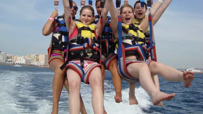 ibiza 2hour parasailing adventure tour