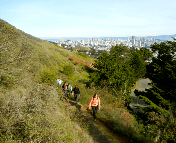 San Francisco 3-Hour Castro & Twin Peaks Urban Hiking Tour