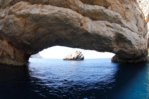 Ibiza: Boat, Beach and Cave Tour Shared Tour