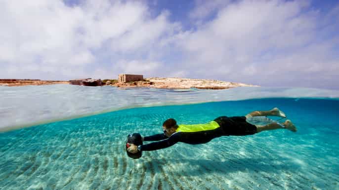 ibiza fullday blade fish sea jet adventure
