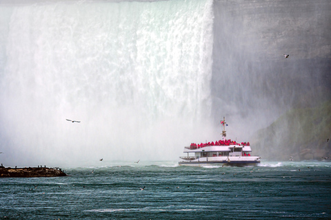 From Toronto: Niagara Falls Day Tour with Boat Cruise Niagara Falls Tour with Lunch