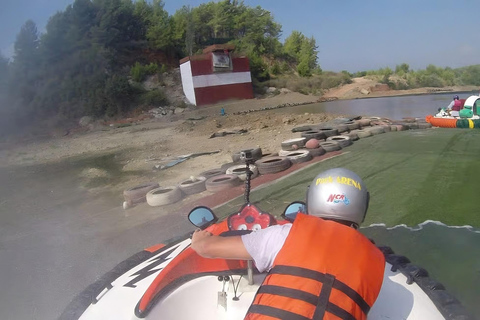 From Side/Manavgat: First Tourist Hovercraft Adventure Single Hovercraft