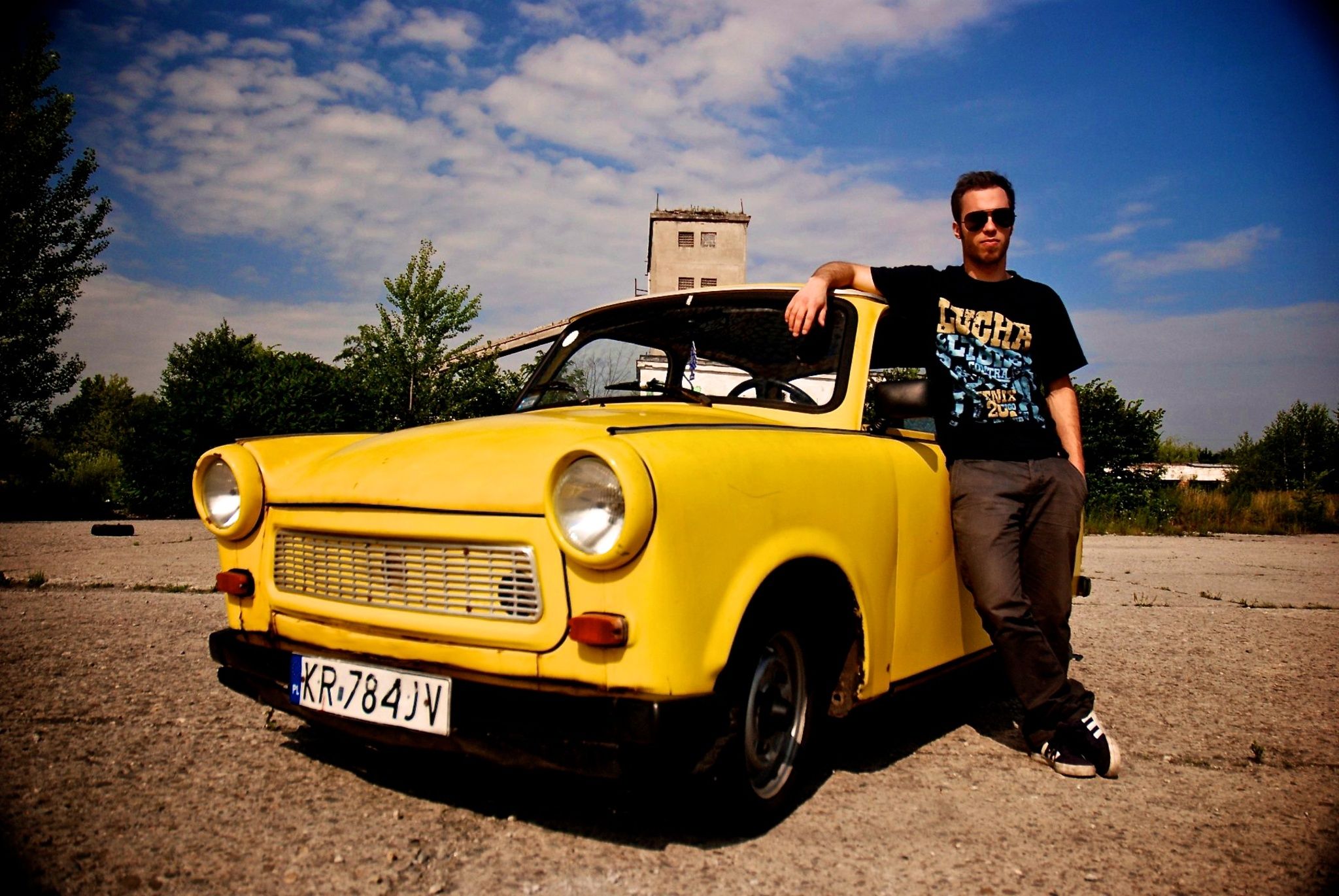 Krakau: 3,5-Stunden-Kommunismus Deluxe Tour mit dem Trabant