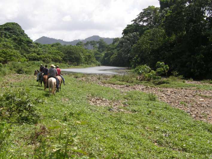 Jungle River Adventure Giro a cavallo e zip line Tour
