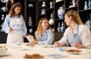Amsterdam: Workshop für traditionelle holländische blaue Fliesenmalerei