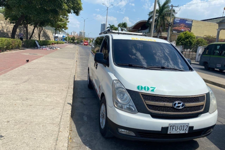 Prywatny transport przez 8 godzin w Cartagenie