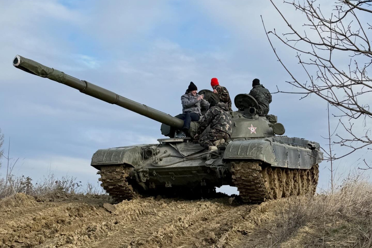 Budapest: T-72 Tank Driving & BTR Military Off-Road Ride