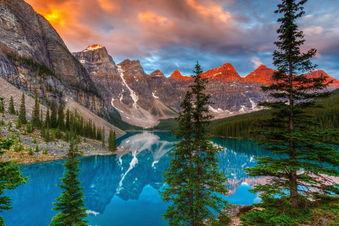Shuttle di mezza giornata per il Lago Moraine e il Lago LouiseShuttle di mezza giornata al Lago Moraine e al Lago Louise