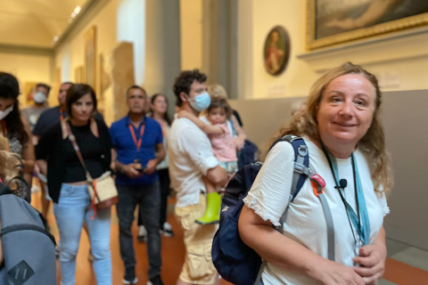 Firenze: Tour guidato della Galleria dell&#039;Accademia con biglietto d&#039;ingressoTour guidato in francese