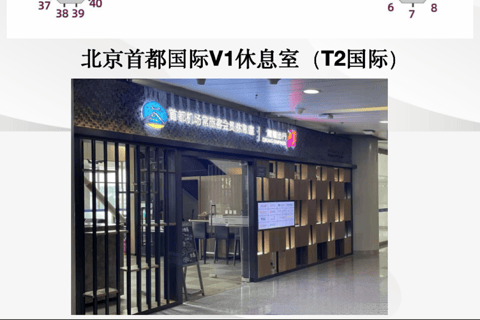 Beijing: Daxing International Airport CHUM Lounge Access Main Terminal Domestic Departure: CHUM VIP Lounge