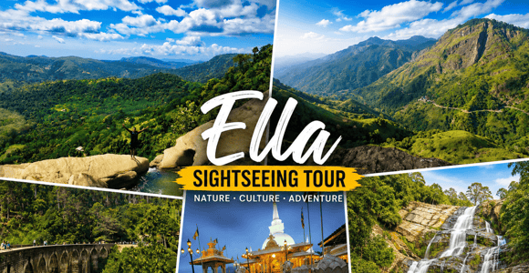 Ella: Private Guided Sightseeing Tour with Hotel Pickup