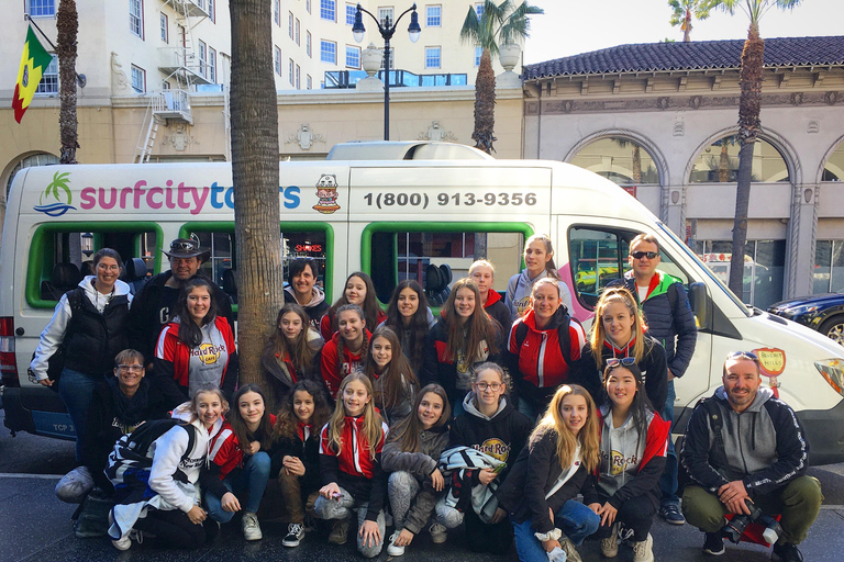 Santa Monica : Visite de Los Angeles en fourgon à ciel ouvert avec arrêts