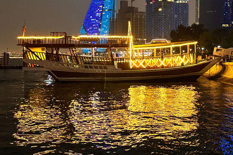 Doha Guided Boat Tour – Culture, Refreshments &amp; Sunset Views