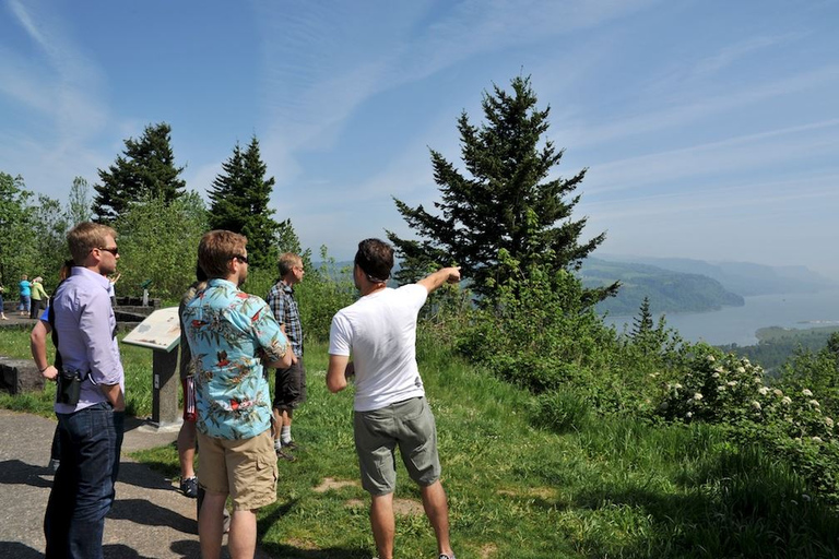 Portland: Columbia Gorge Wine and Waterfalls Day Tour Columbia Gorge Waterfalls & Wine