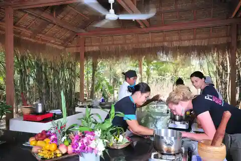 Aula de culinária cambojana a partir de Siem Reap