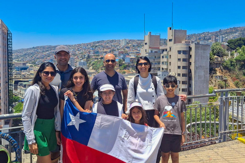 Santiago: Valparaíso Cruise Port Transfer & Vineyard Tour