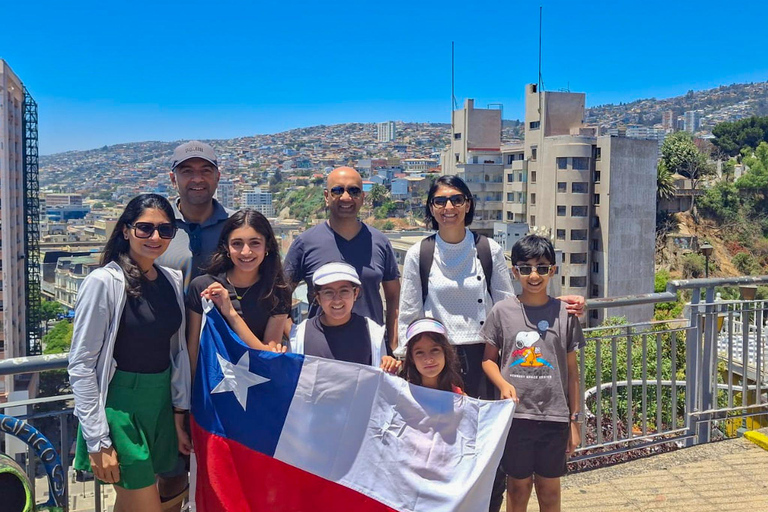 Santiago: Valparaíso Cruise Port Transfer & Vineyard Tour