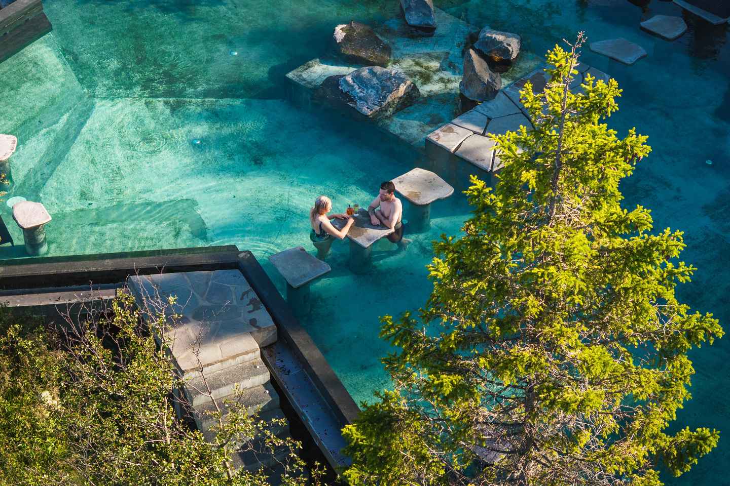 Akureyri: Admission to Forest Lagoon with Towel and Drink