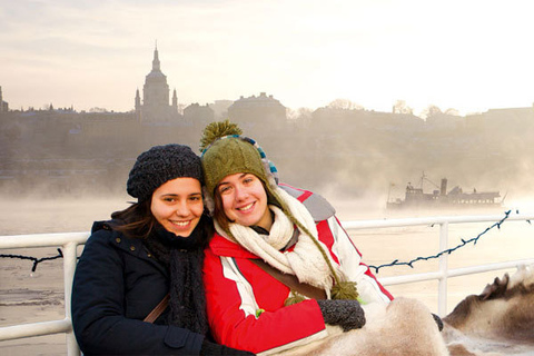 Stockholm Winter Tour mit dem BootStockholm: Winterliche Bootstour