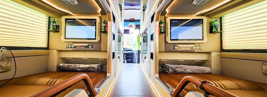 Hanoi : transfert vers ou depuis Sa Pa en bus couchette VIP