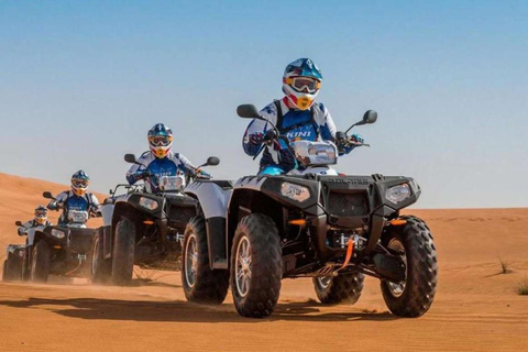 Doha: Desert Safari Experience – Quad Bike, Buggy/Camel Ride Group Tour: Desert Safari/Camel, ATV 250Cc & Hotel Transfer
