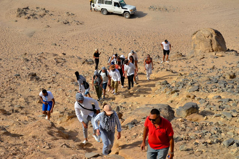 Hurghada: passeio de quadriciclo e visita à MONTANHA DE AREIAATV Sunrise (serviço de busca no hotel em Hurghada)