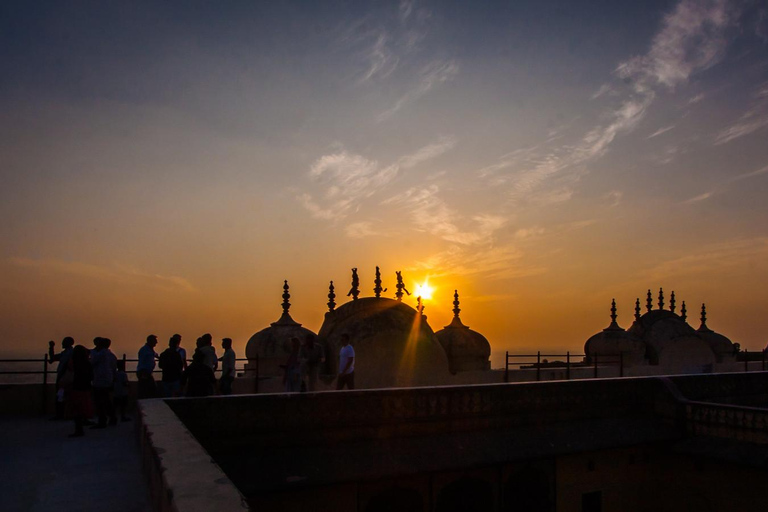 Jaipur: Private Evening Tour with Sunset at Nahargarh FortTour by Tuk Tuk