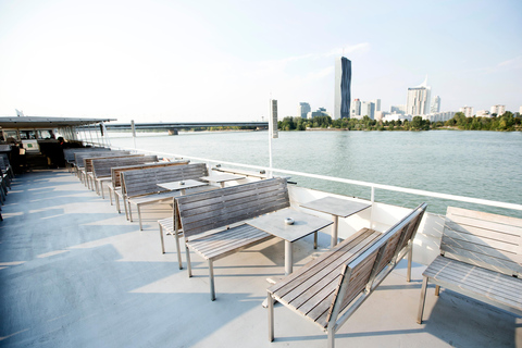 Vienna: Heurigen Cruise with Viennese Songs and Buffet