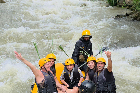 Phuket/Phang Nga: 7 Kilometer Rafting Thrill + Zipline & ATV 7 km Rafting + Zipline + One Professional Photo