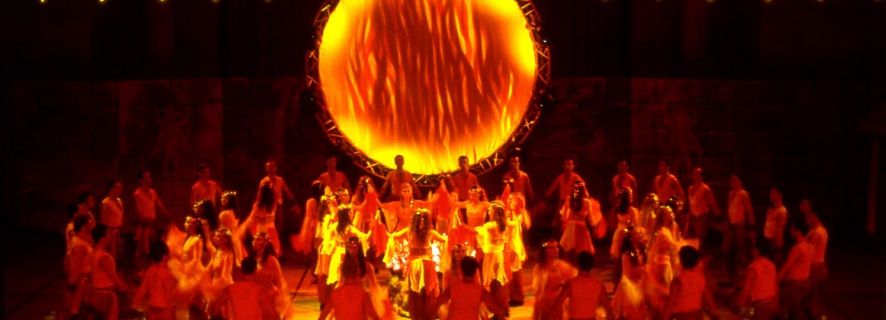 Tanzshow „Fire of Anatolia” in der Gloria Aspendos Arena