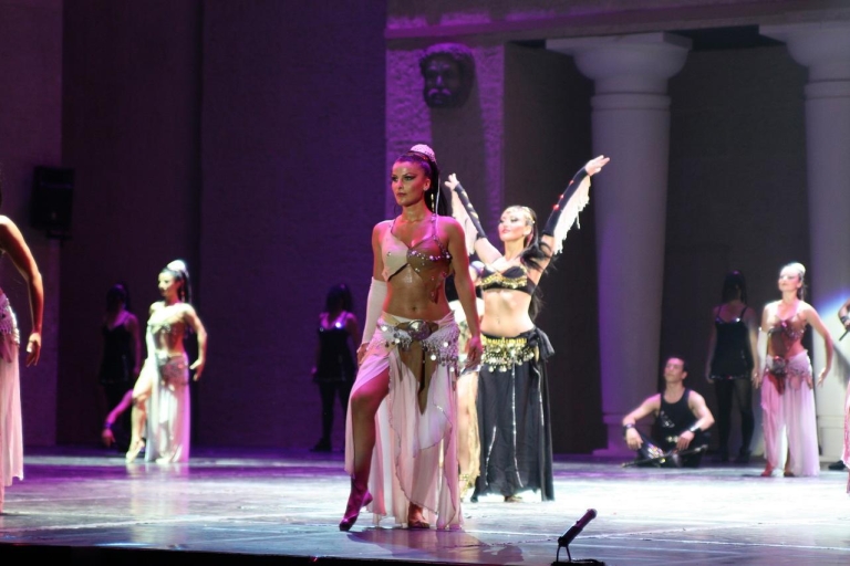 Show Baile Fire of Anatolia en Aspendos ArenaEspectáculo con recogida en el hotel desde Alanya