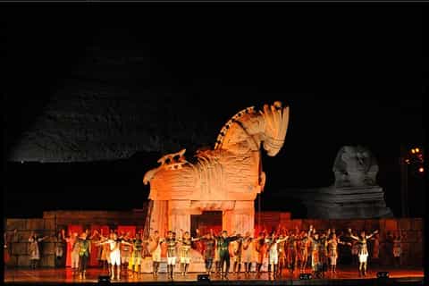 Show "Fire of Anatolia" alla Gloria Aspendos Arena